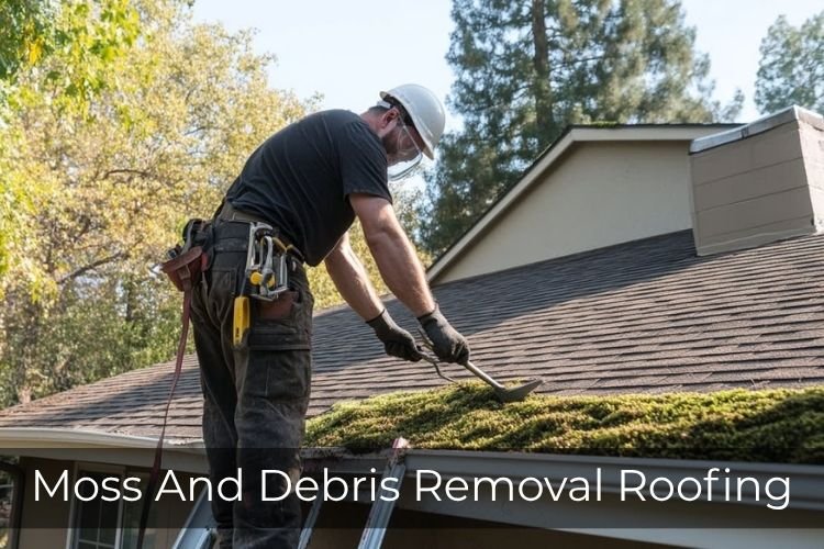 Moss And Debris Removal Roofing