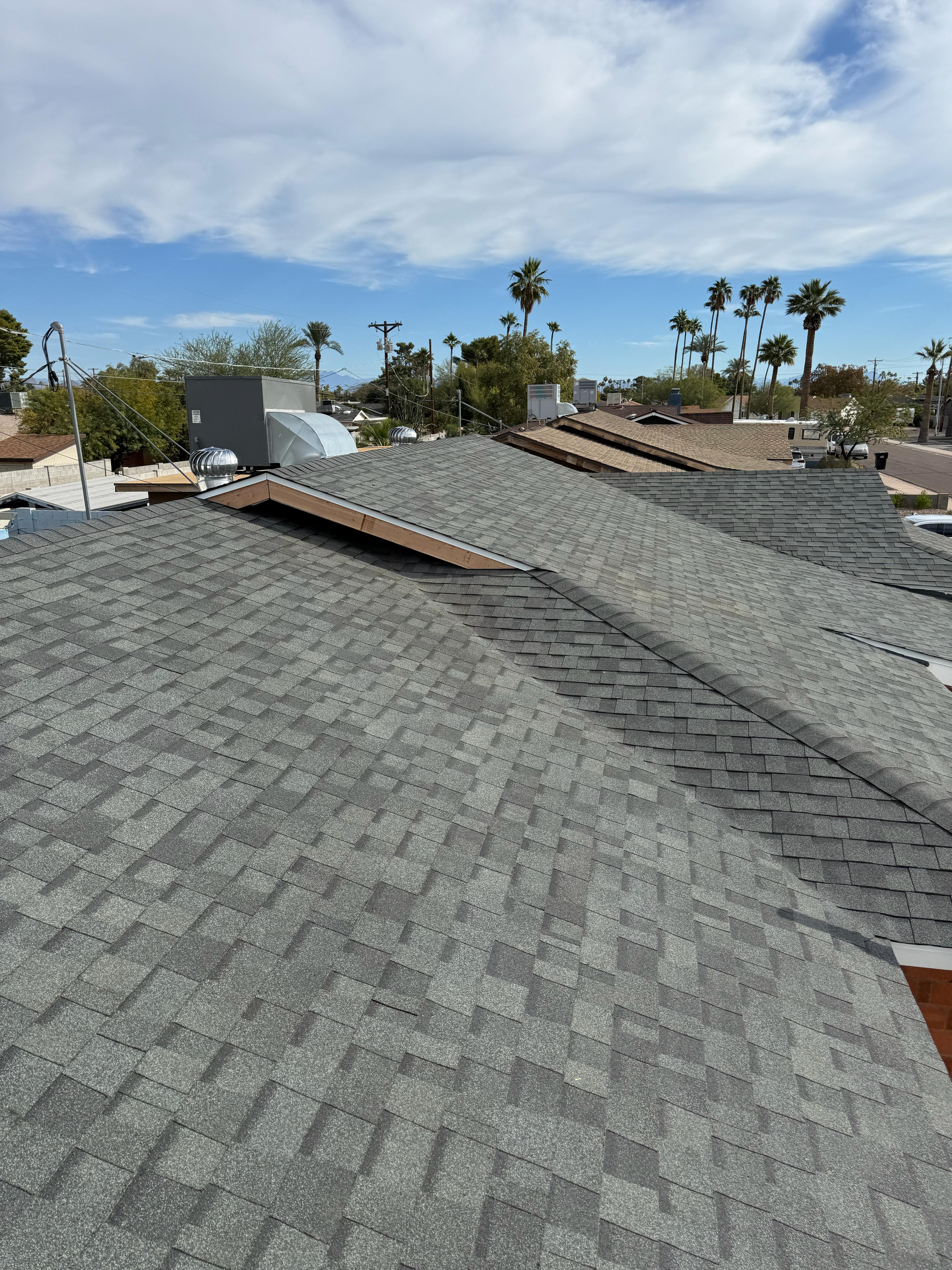 Finished roofing project in Fountain Hills, AZ