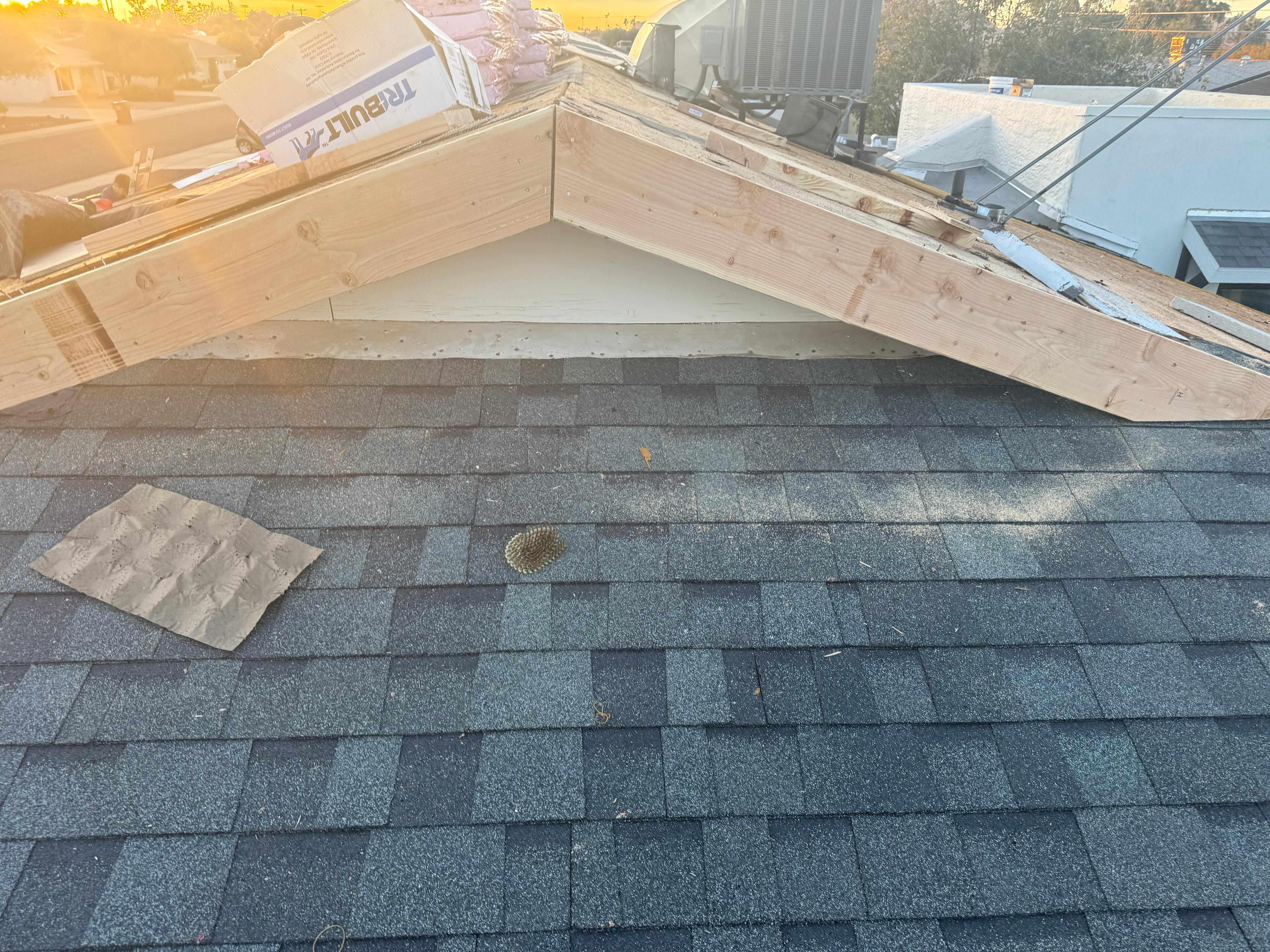 Roofing workmanship detail in Fountain Hills, AZ