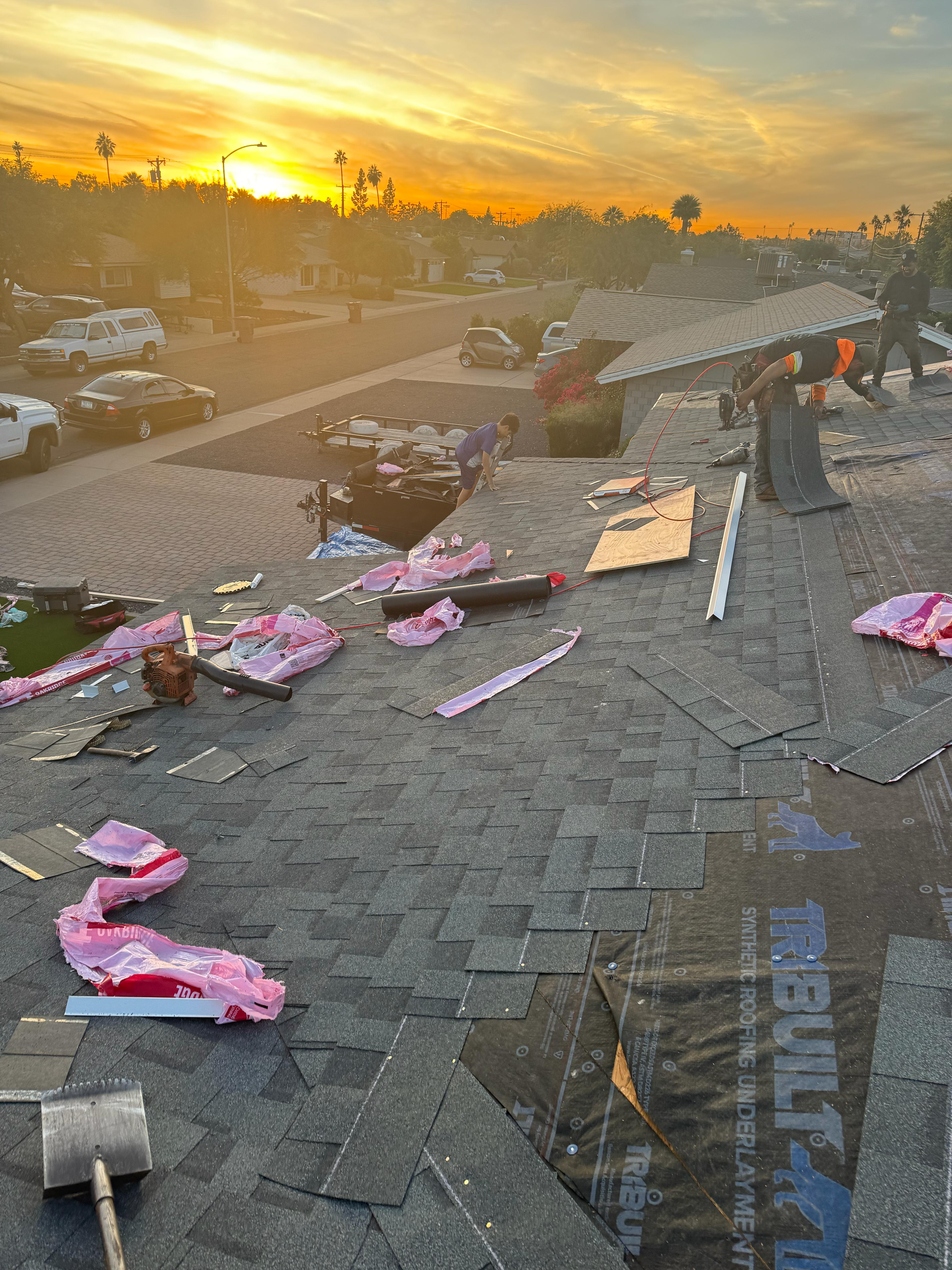 Residential roofing project in Fountain Hills, AZ
