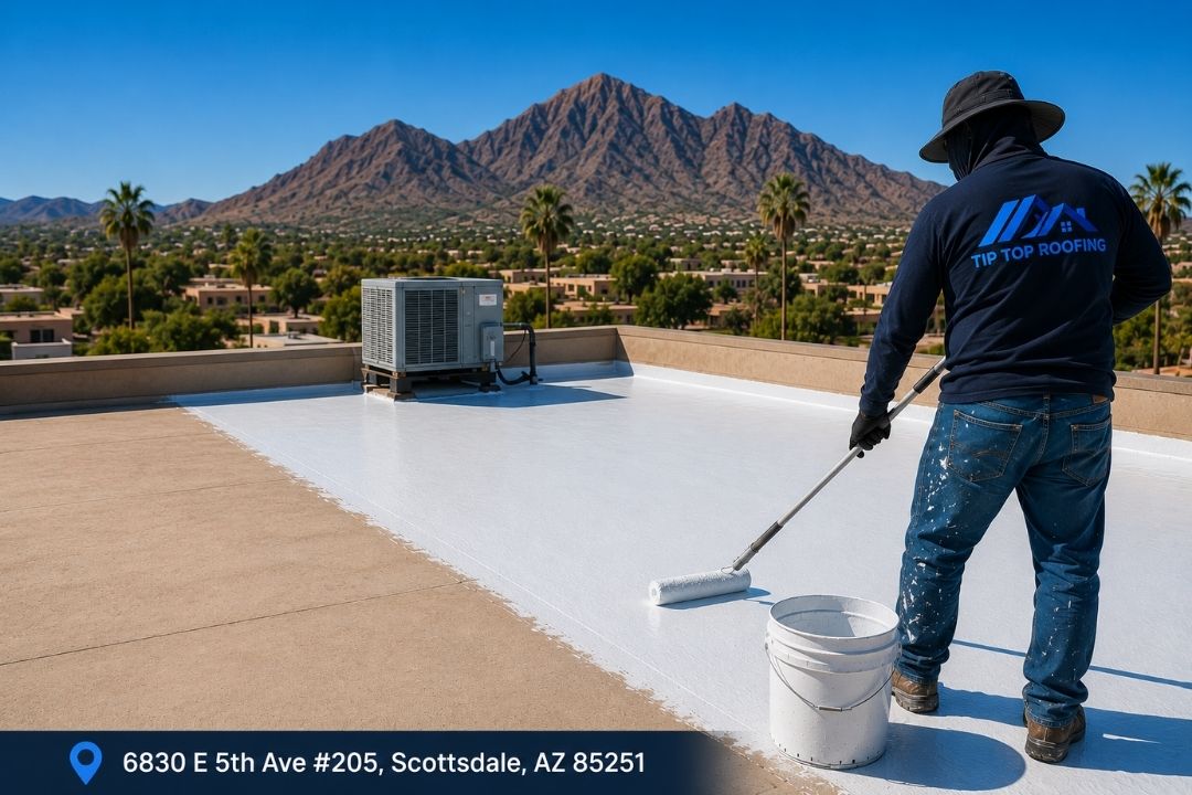 Flat roof coating in Arizona typically runs $1 to $4.50 per square foot. See real cost ranges by material, roof size, and how coating compares to replacement.