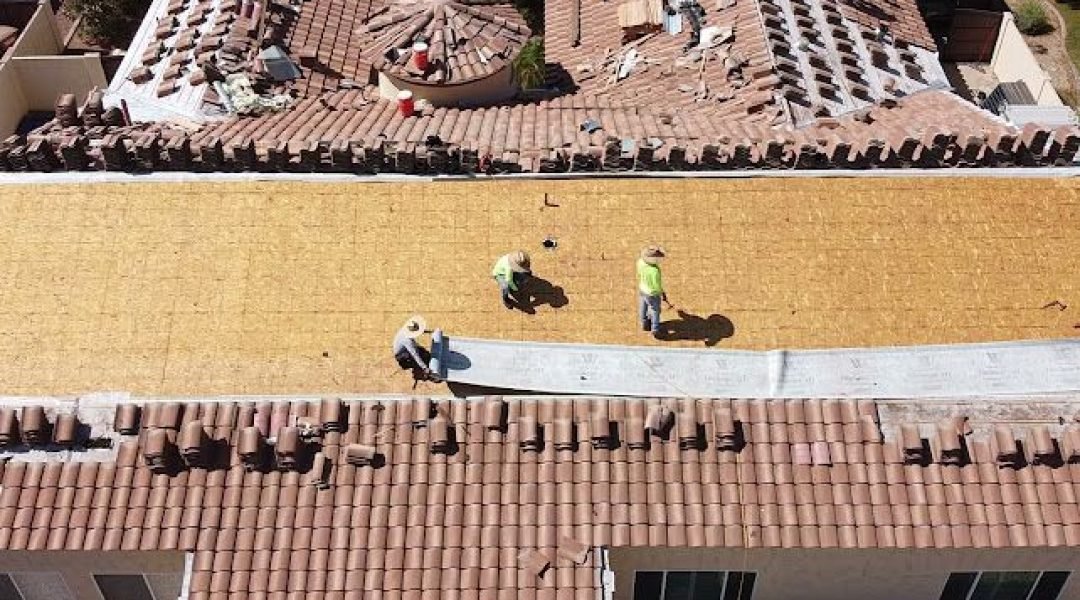 TPO Roofing For Industrial Facilities in Casa Grande, AZ project in progress