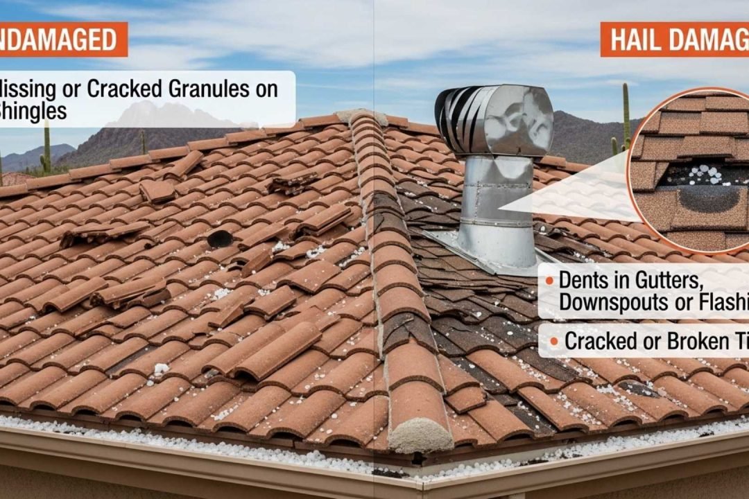 How Do I Know If My Roof Has Hail Damage in Arizona