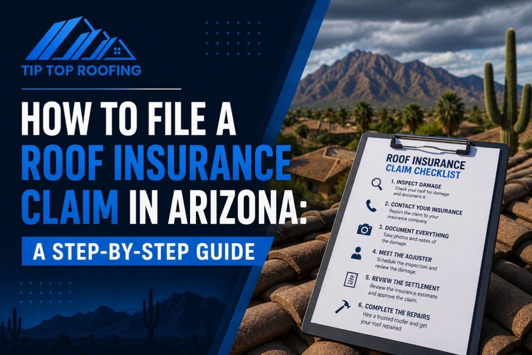 How to File a Roof Insurance Claim in Arizona A Step-by-Step Guide