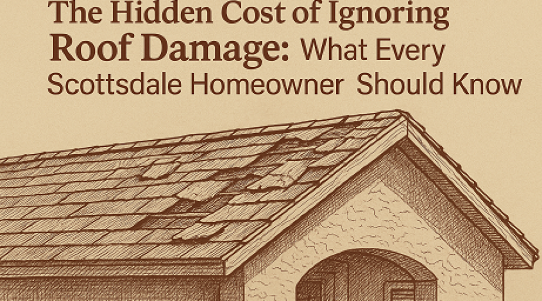 Discover the true financial and emotional cost of ignoring roof damage. Learn how timely roof repair in Scottsdale AZ saves homeowners from massive losses.