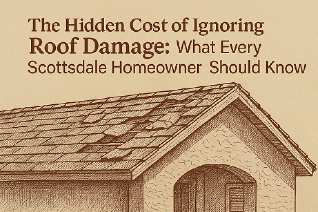 Discover the true financial and emotional cost of ignoring roof damage. Learn how timely roof repair in Scottsdale AZ saves homeowners from massive losses.