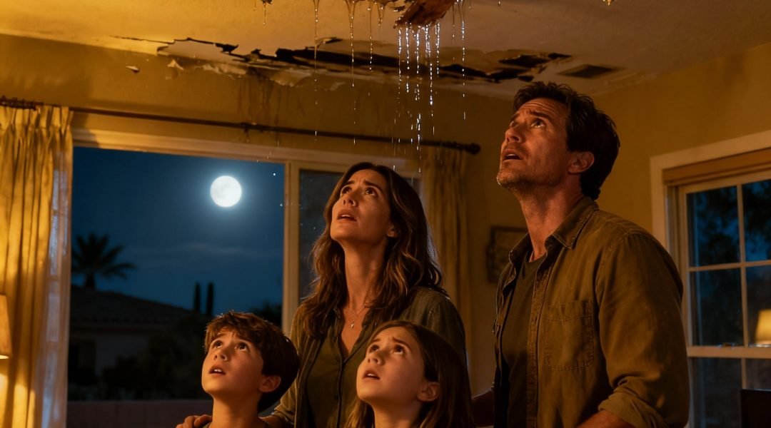 A true story of how one Scottsdale family learned the cost of a roof leak. Learn how expert roof leak repair in Scottsdale AZ protects your home from disaster.