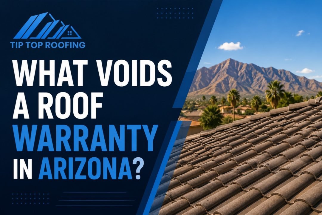 What Voids a Roof Warranty in Arizona Tip Top Roofing Service